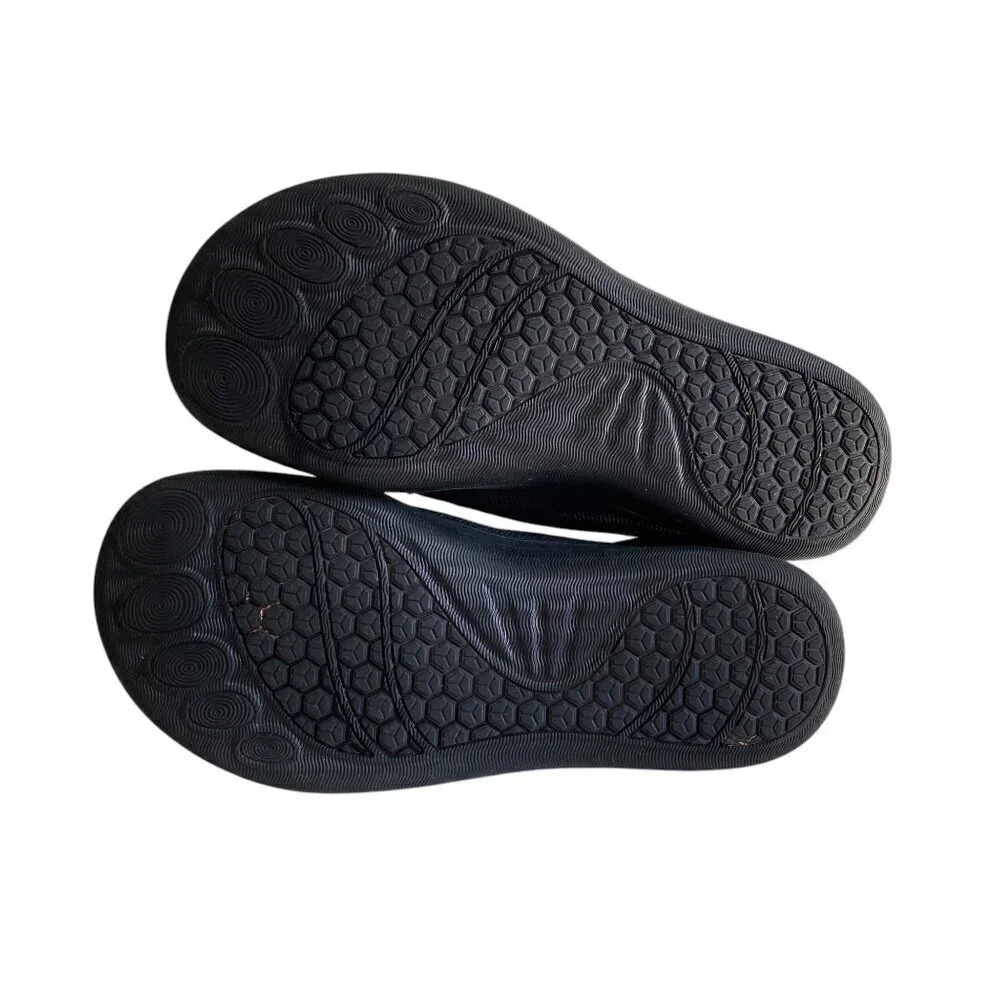 Skaso Black Wide Toe Barefoot Walking Shoes Mens Size 41